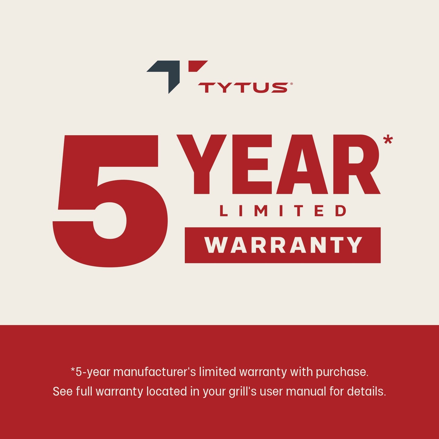TYTUS Fresno 5-Burner LP/NG Convertible Grill in Stainless Steel + Carbon Wood - TDT-021-0705