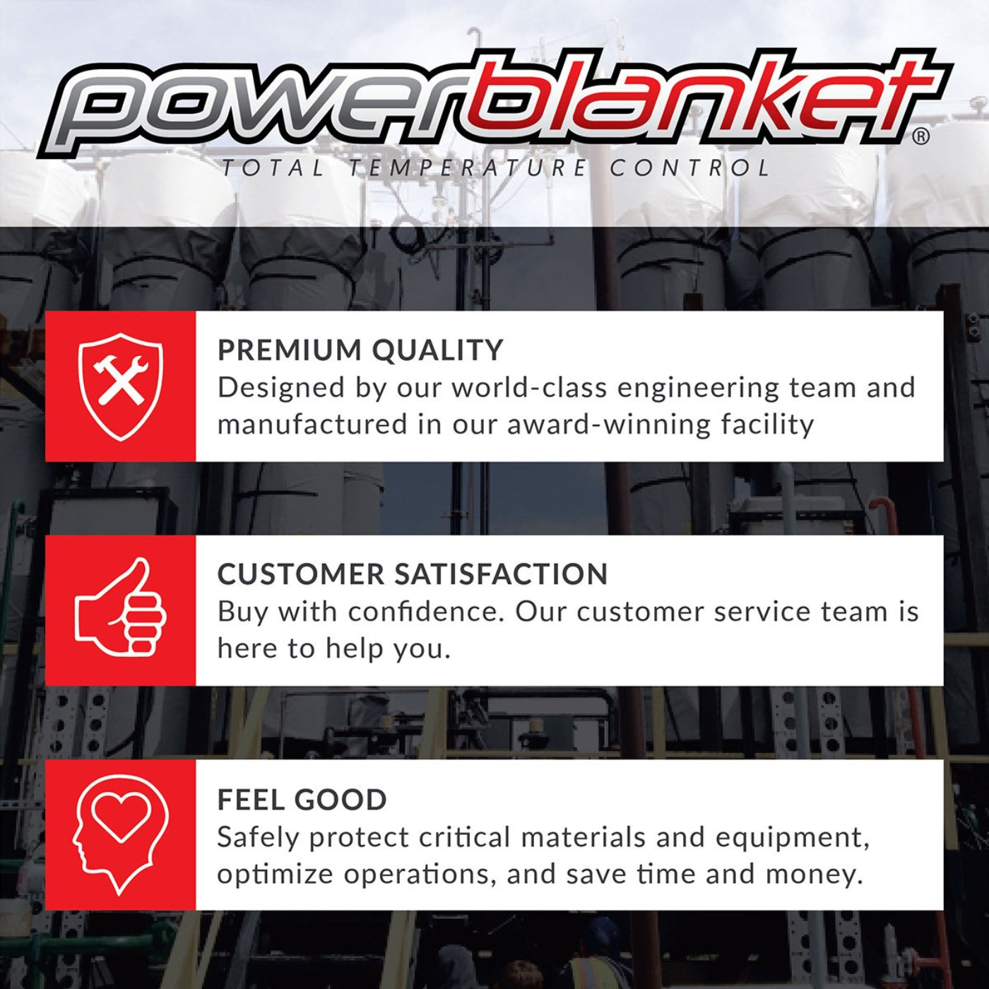 Powerblanket TH275D 120 Volt 275 gallon DEF Tote Storage Heater New - TH275D