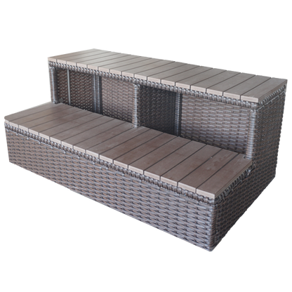 Tru Grit  Wicker Spa Step - 79in Spas - 1770268519569_327