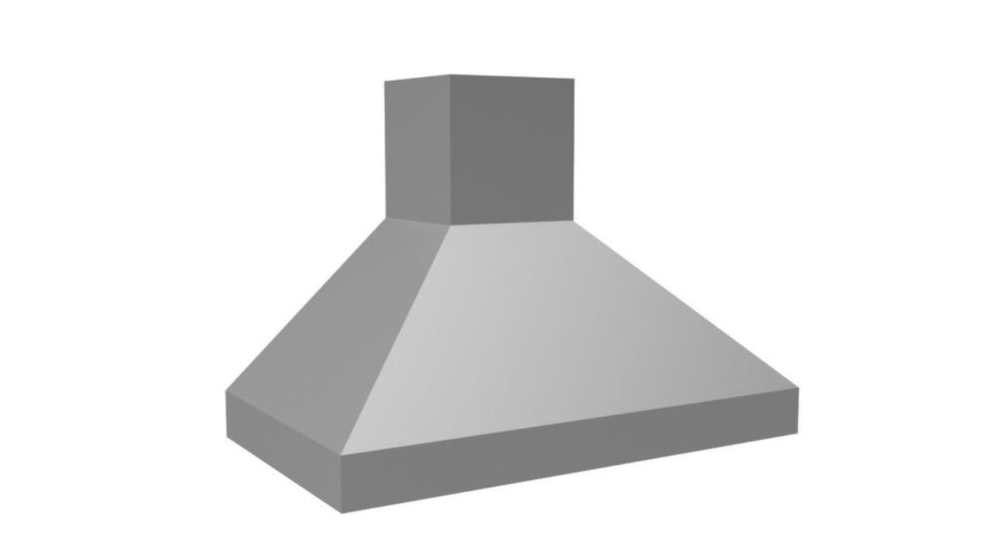 VENTAHOOD 42" 600 CFM Euro-Style Wall Mount Range Hood in Stainless Steel - EPH18242SS