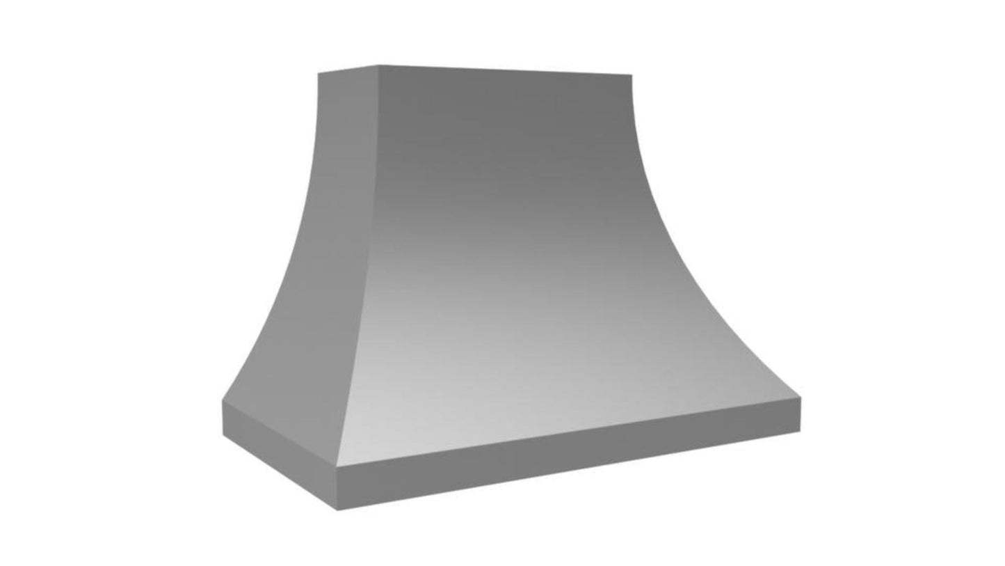 VENTAHOOD 36" 600 CFM Designer Series Range Hood in Stainless Steel No Trim in Stainless Steel - JDH236C2SS