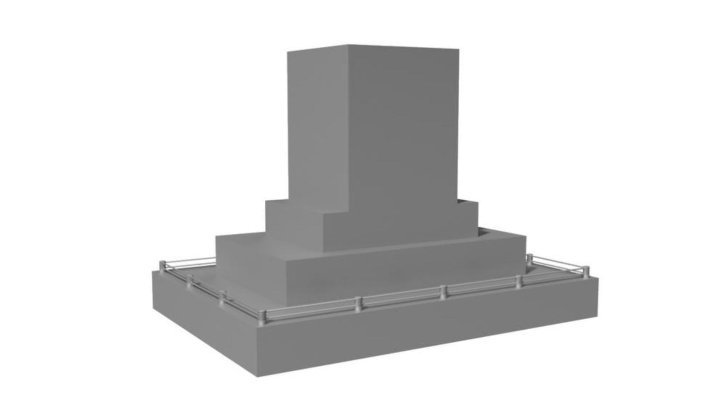 VENTAHOOD 42" Island Contemporary Range Hood - CILH9242